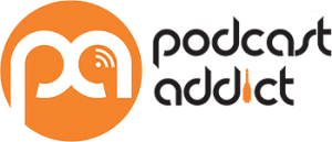 Logo Podcast Addict dirigeant vers la page Podcast Addict de la Minute Green 
